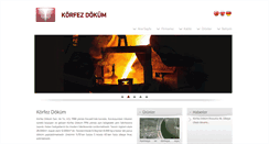 Desktop Screenshot of korfezdokum.com